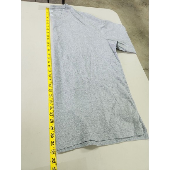 Duluth Mens Relaxed Fit Longtail T-Shirt Size 2XL Heathered Gray Long Sleeve - Picture 4 of 6